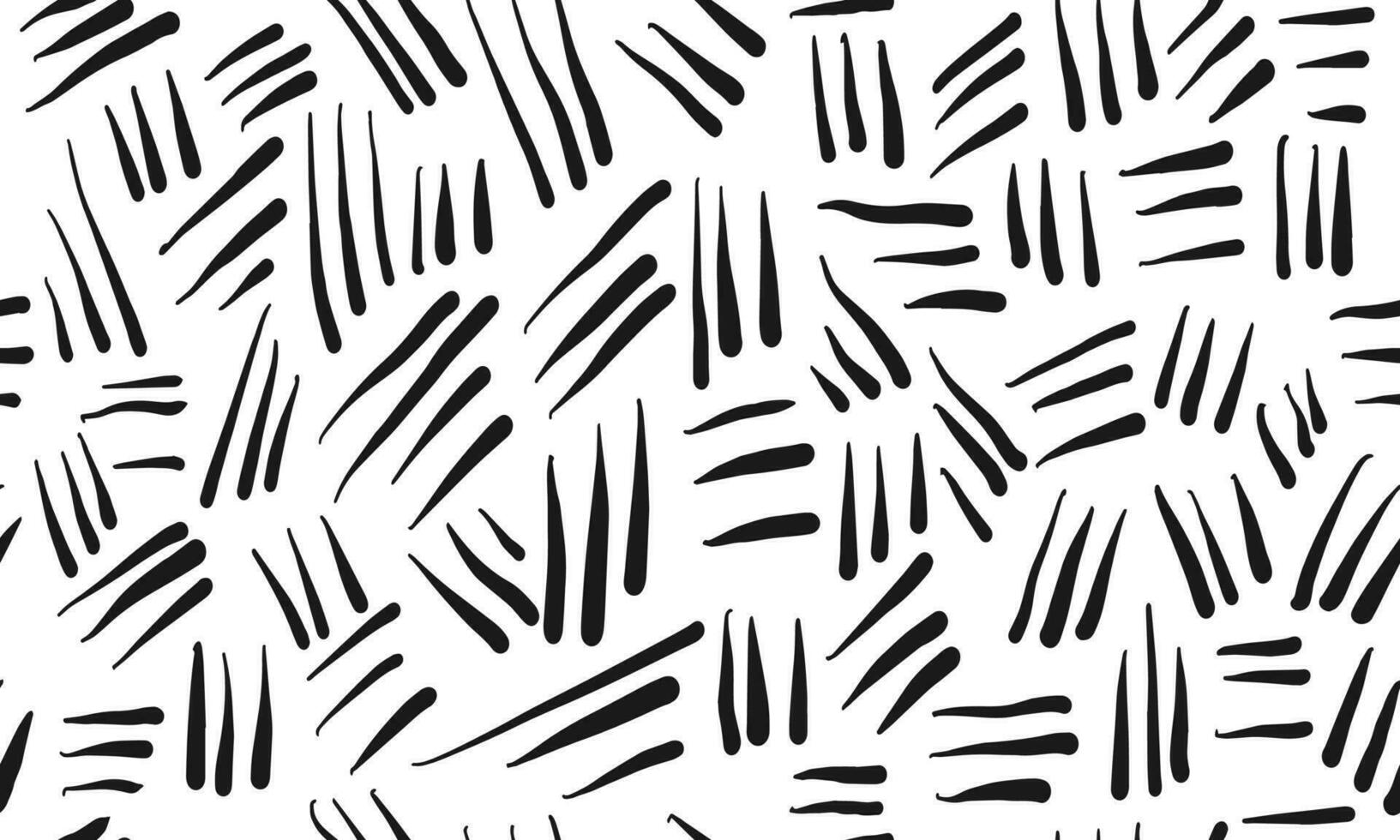 Gekritzel nahtlos Muster. Hand gezeichnet geometrisch Muster Memphis Stil Hintergrund. isoliert auf Weiß Hintergrund. Vektor Illustration