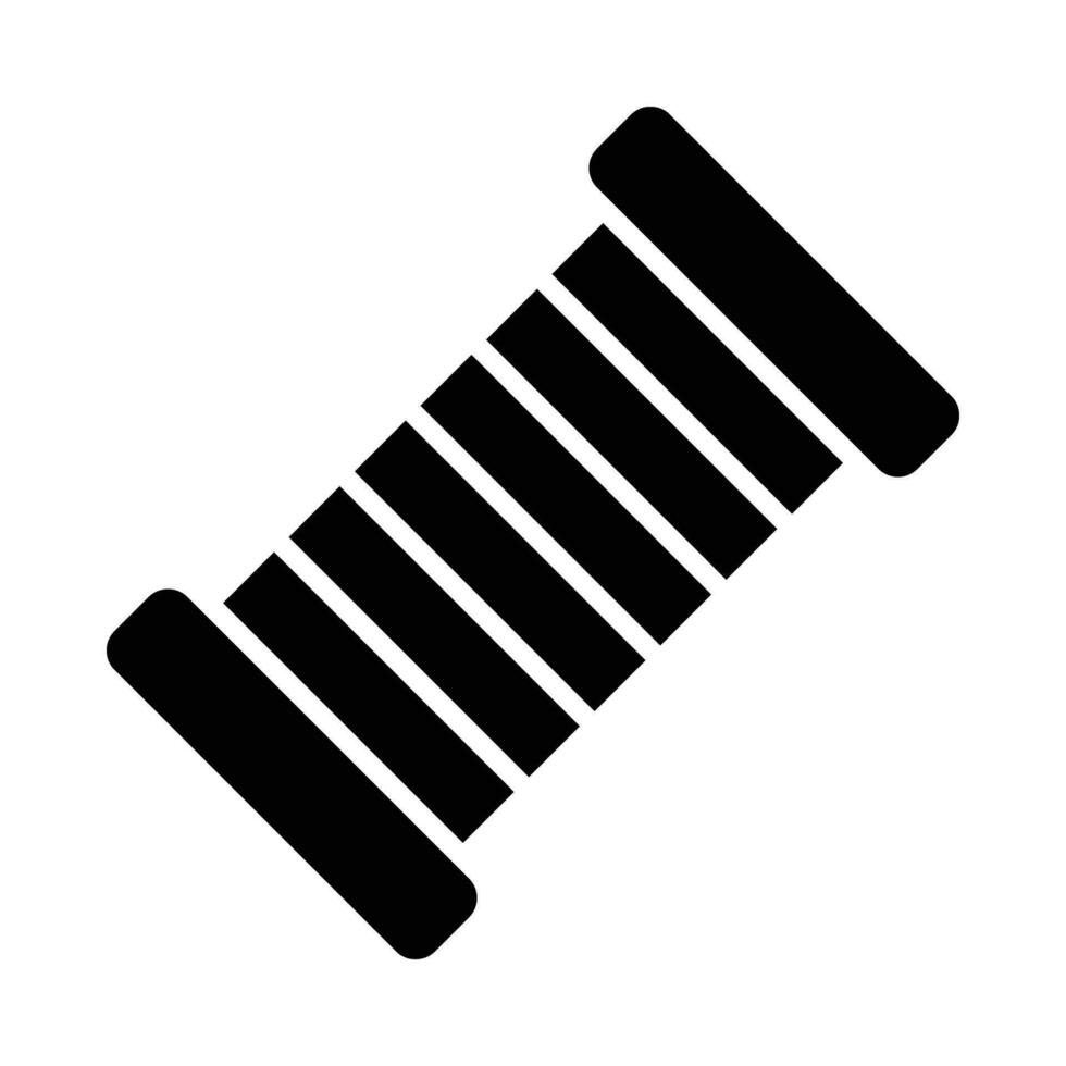 Faden Vektor Glyphe Symbol zum persönlich und kommerziell verwenden.