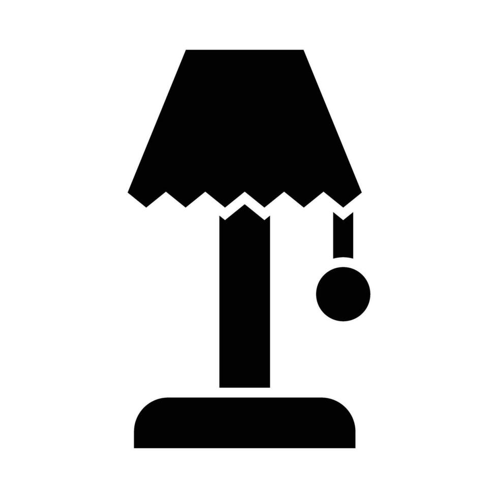 golv lampa vektor glyf ikon för personlig och kommersiell använda sig av.