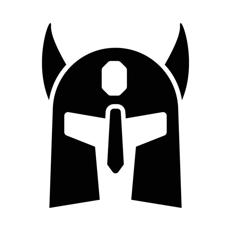 Helm Vektor Glyphe Symbol zum persönlich und kommerziell verwenden.