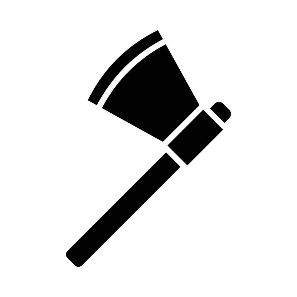 Axt Vektor Glyphe Symbol zum persönlich und kommerziell verwenden.