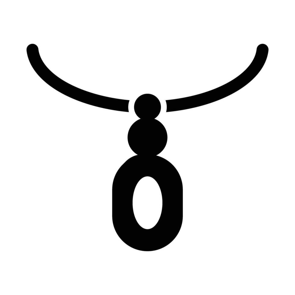 Schmuck Vektor Glyphe Symbol zum persönlich und kommerziell verwenden.