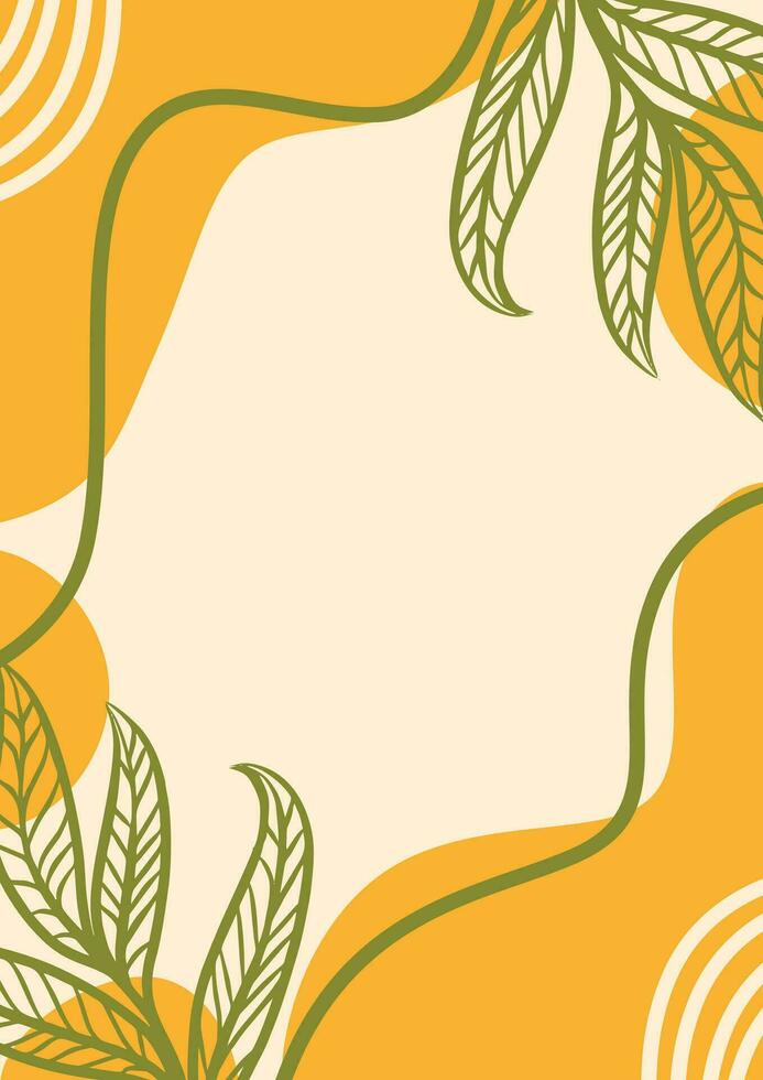 Herbst abstrakt gestalten Hintergrund zum Banner, fallen Jahreszeit Netz Thema vektor