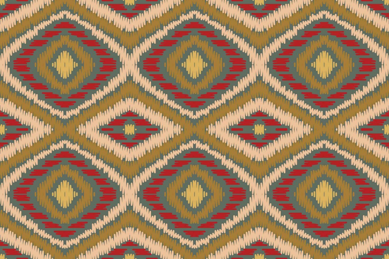 motiv ikat blommig paisley broderi bakgrund. ikat textur geometrisk etnisk orientalisk mönster traditionell.aztec stil abstrakt vektor design för textur, tyg, kläder, inslagning, sarong.