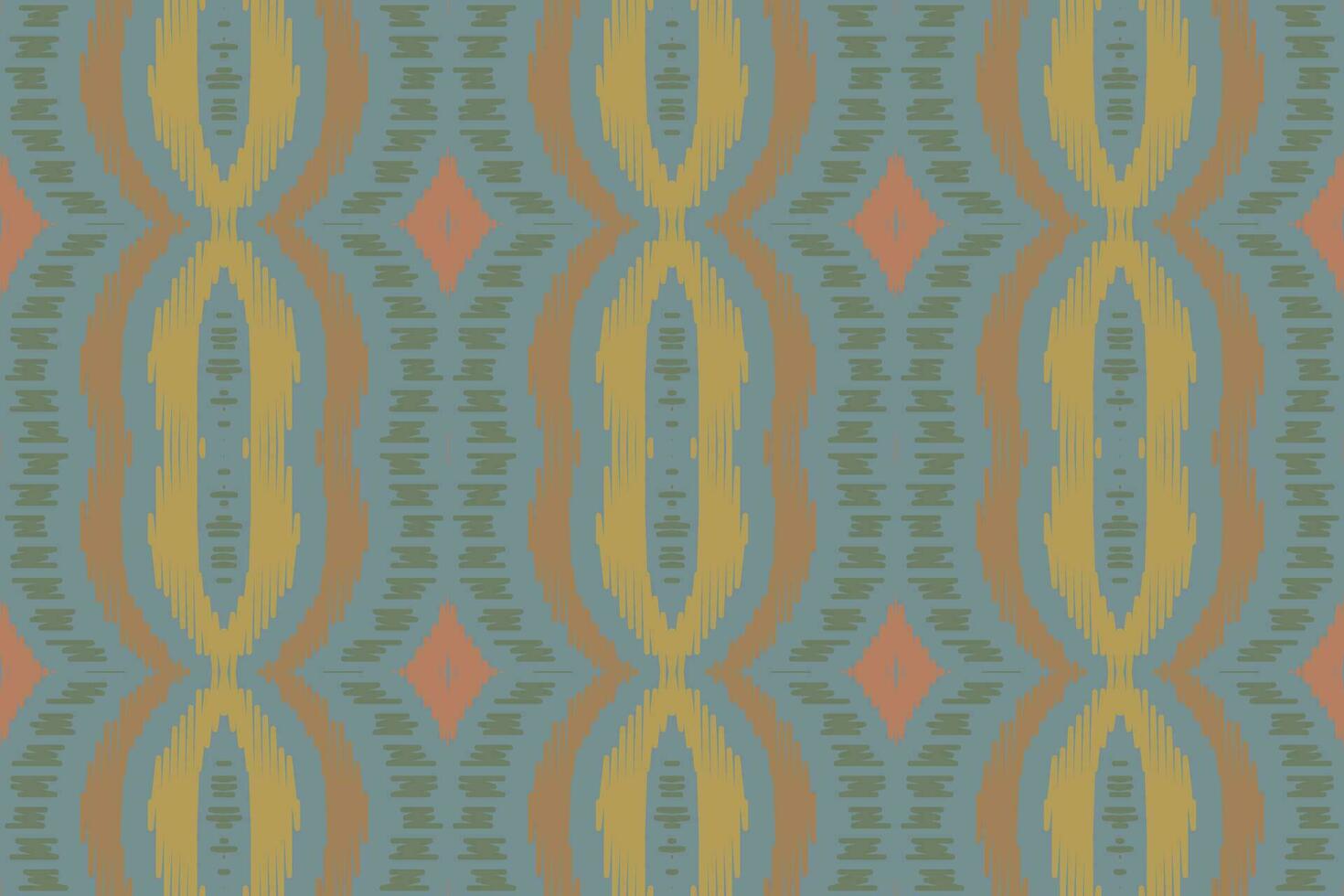 ikat sömlös mönster broderi bakgrund. ikat Ränder geometrisk etnisk orientalisk mönster traditionell.aztec stil abstrakt vektor illustration.design för textur, tyg, kläder, inslagning, sarong.