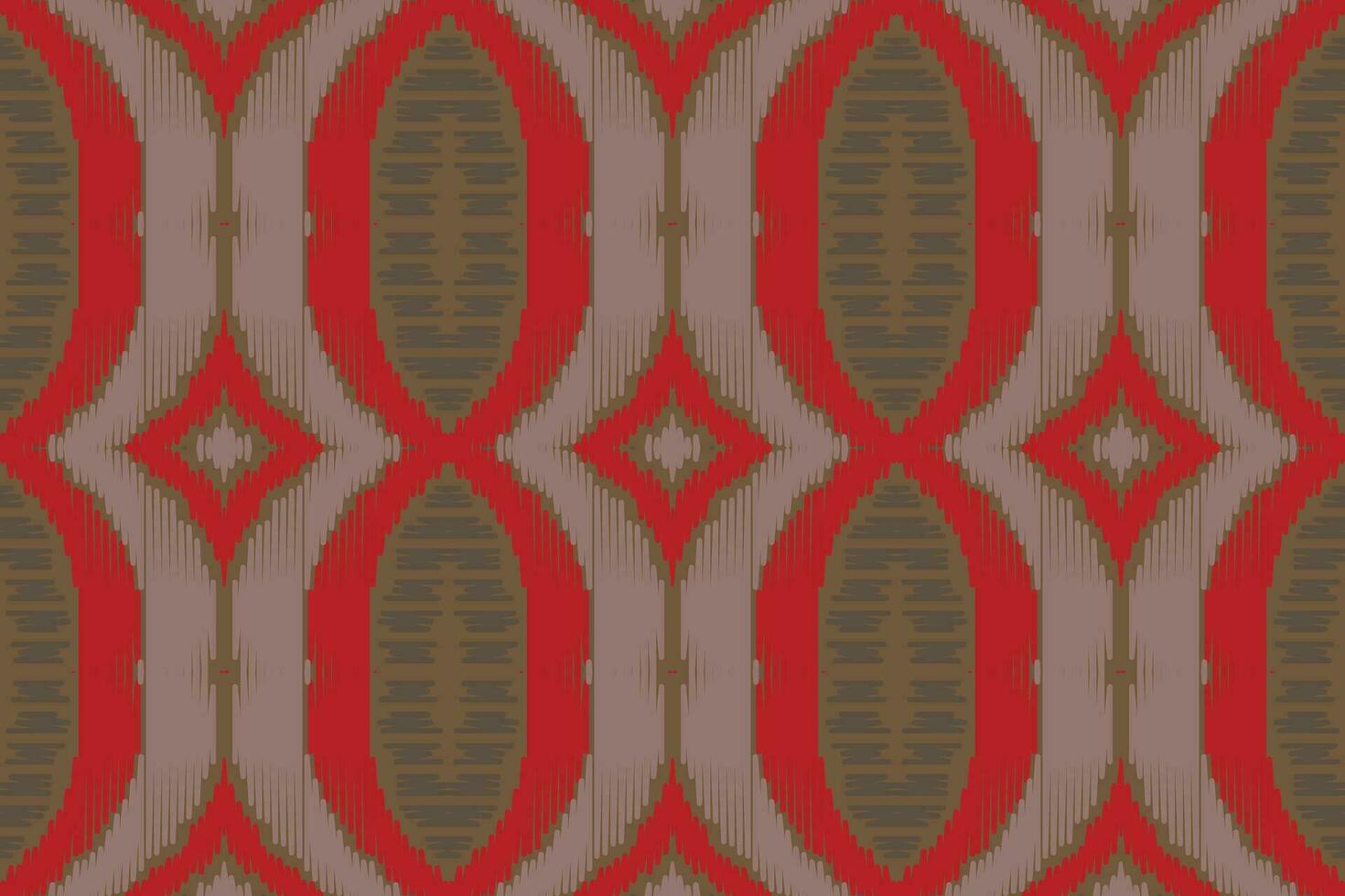 Ikat Blumen- Paisley Stickerei Hintergrund. Ikat nahtlos Muster geometrisch ethnisch orientalisch Muster traditionell.aztekisch Stil abstrakt Vektor Design Textur, Stoff, Kleidung, Verpackung, Sarong.