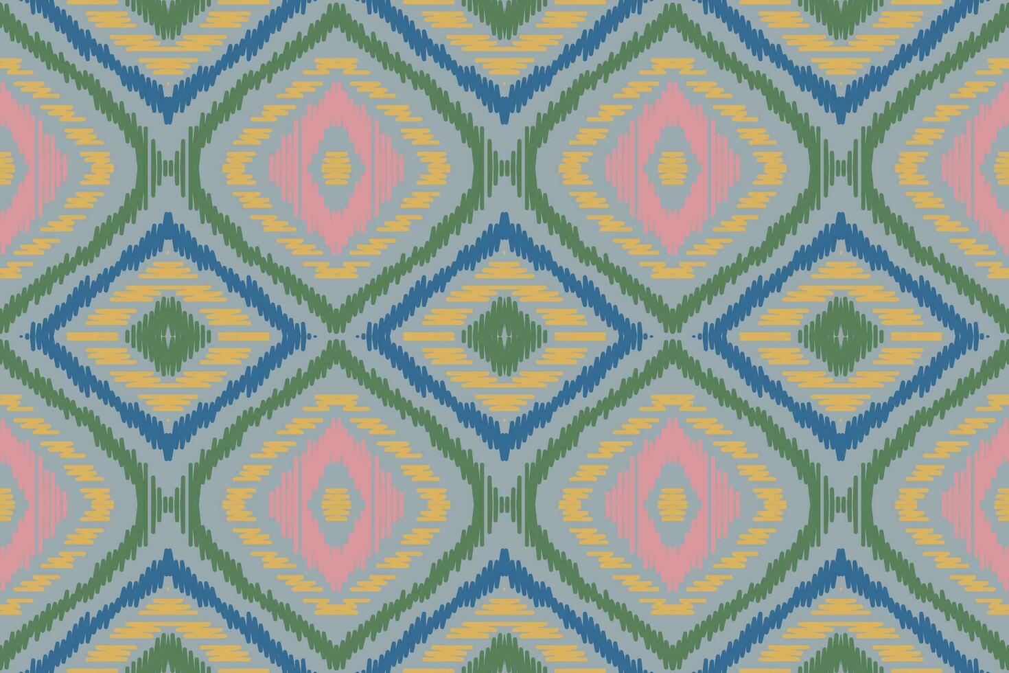 Motiv Ikat Paisley Stickerei Hintergrund. Ikat Chevron geometrisch ethnisch orientalisch Muster traditionell.aztekisch Stil abstrakt Vektor illustration.design zum Textur, Stoff, Kleidung, Verpackung, Sarong.