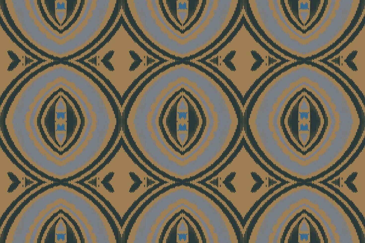 ikat damast- paisley broderi bakgrund. ikat sparre geometrisk etnisk orientalisk mönster traditionell.aztec stil abstrakt vektor illustration.design för textur, tyg, kläder, inslagning, sarong.