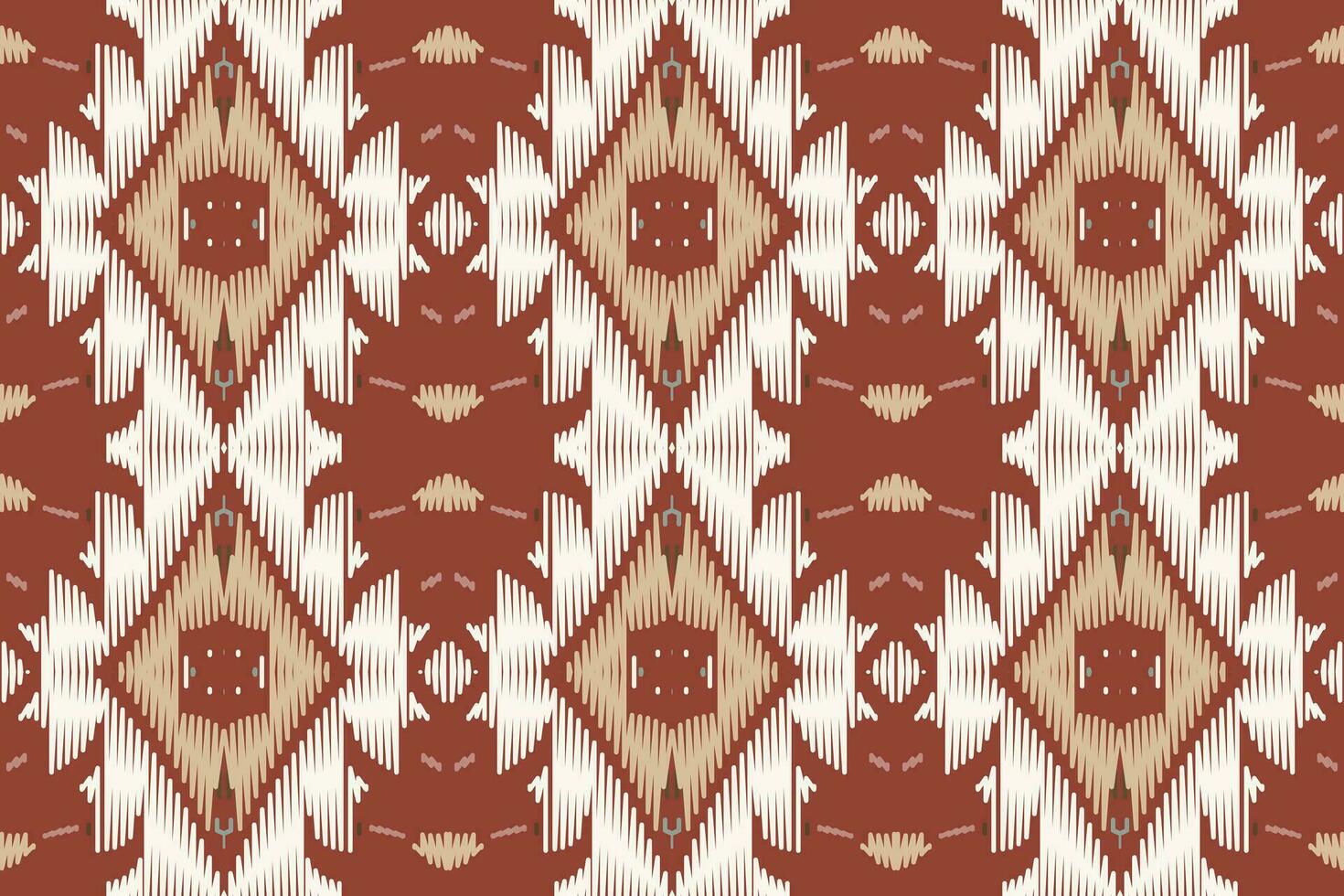 ikat blommig paisley broderi bakgrund. ikat blommig geometrisk etnisk orientalisk mönster traditionell. ikat aztec stil abstrakt design för skriva ut textur, tyg, saree, sari, matta. vektor