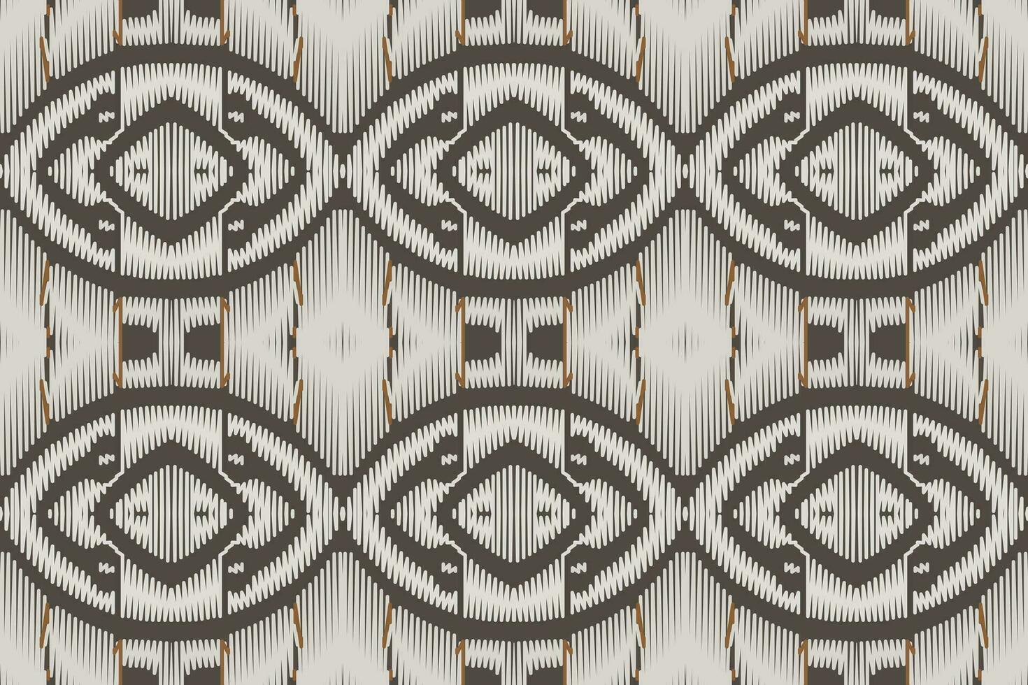 Motiv Ikat Blumen- Paisley Stickerei Hintergrund. Ikat Blumen geometrisch ethnisch orientalisch Muster traditionell. Ikat aztekisch Stil abstrakt Design zum drucken Textur, Stoff, Saree, Sari, Teppich. vektor