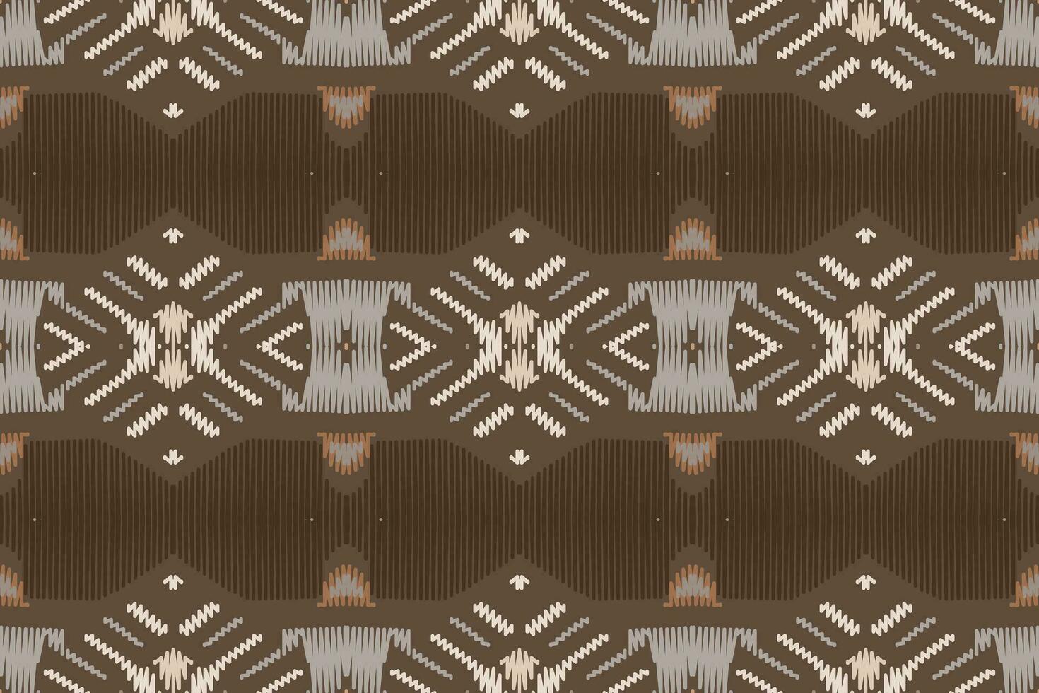 Ikat Damast Stickerei Hintergrund. Ikat Hintergrund geometrisch ethnisch orientalisch Muster traditionell.aztekisch Stil abstrakt Vektor illustration.design zum Textur, Stoff, Kleidung, Verpackung, Sarong.