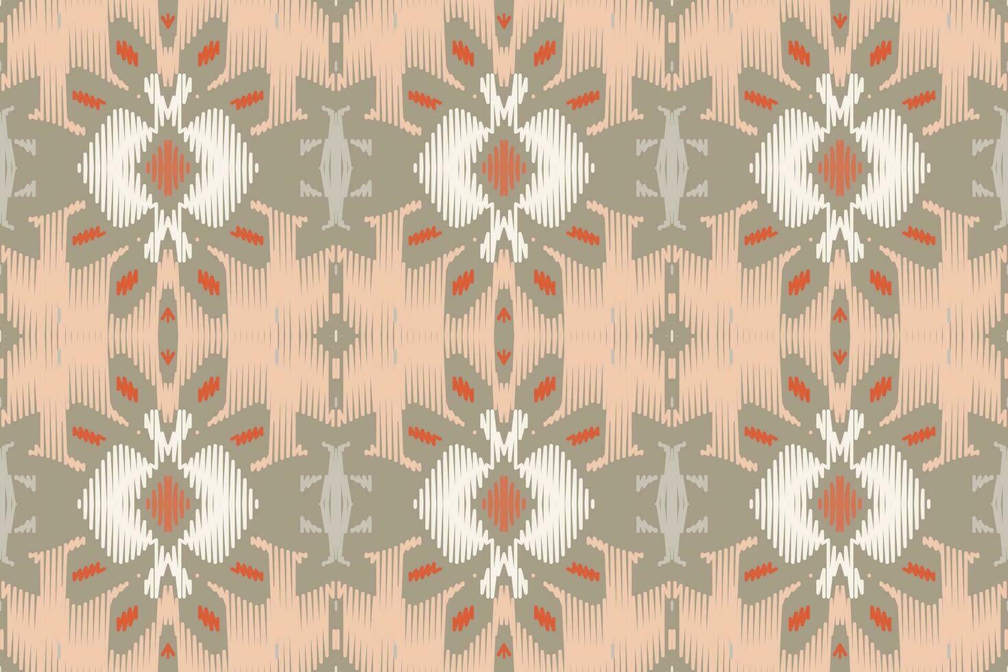 Ikat Damast Stickerei Hintergrund. Ikat Damast geometrisch ethnisch orientalisch Muster traditionell.aztekisch Stil abstrakt Vektor illustration.design zum Textur, Stoff, Kleidung, Verpackung, Sarong.