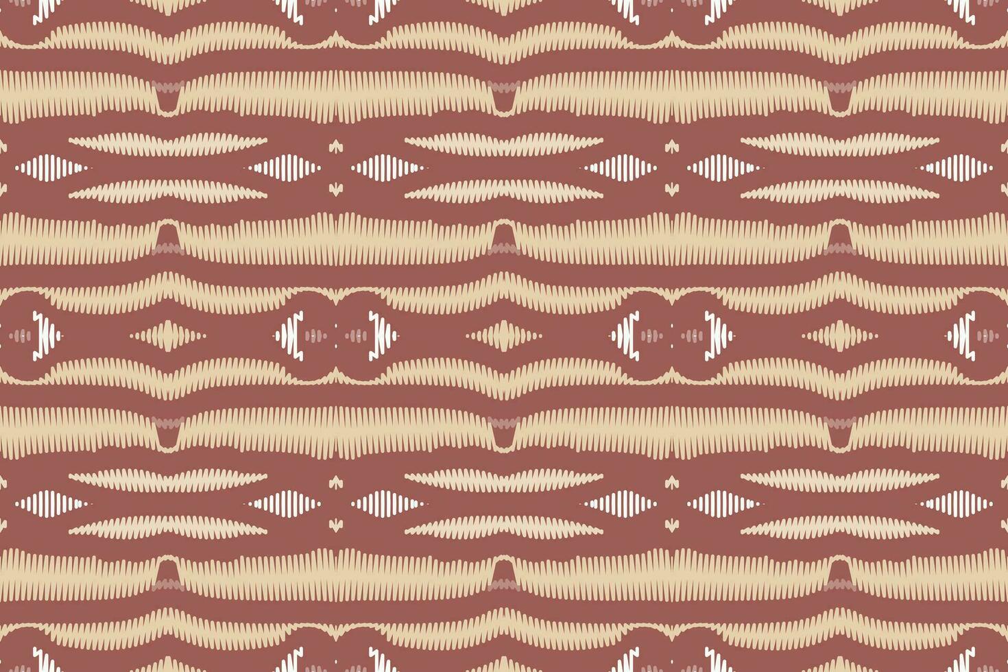 ikat damast- paisley broderi bakgrund. ikat blommig geometrisk etnisk orientalisk mönster traditionell.aztec stil abstrakt vektor illustration.design för textur, tyg, kläder, inslagning, sarong.