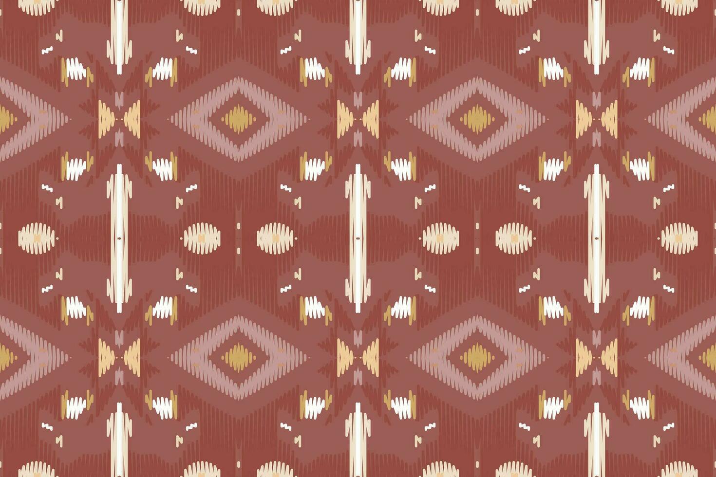 Ikat Damast Paisley Stickerei Hintergrund. Ikat Blumen geometrisch ethnisch orientalisch Muster traditionell.aztekisch Stil abstrakt Vektor illustration.design zum Textur, Stoff, Kleidung, Verpackung, Sarong.