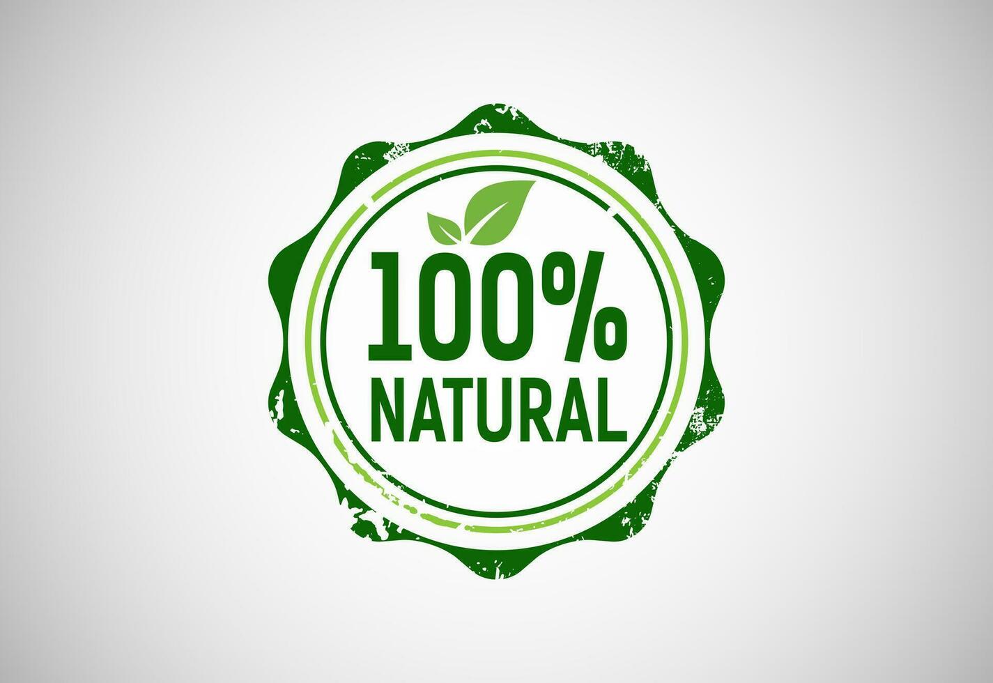 naturlig, organisk, färsk mat vektor logotyp eller bricka mall för produkt
