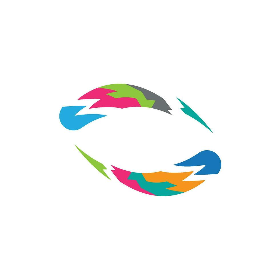 pussel logotyp vektor ikon