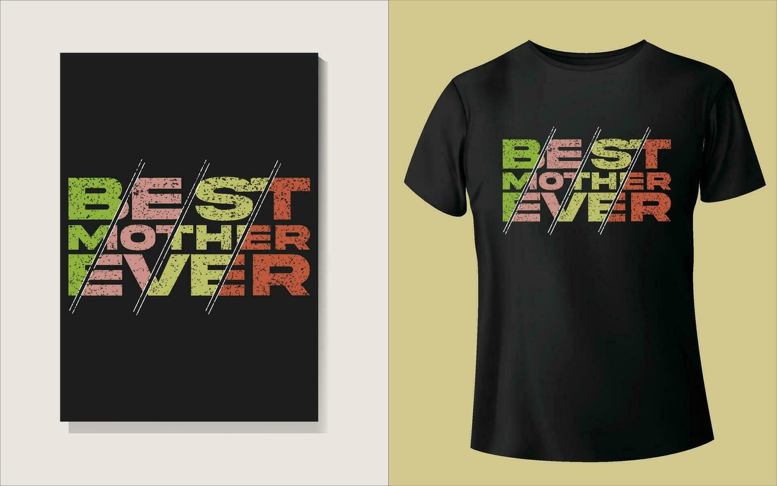 Typografie-T-Shirt-Design vektor