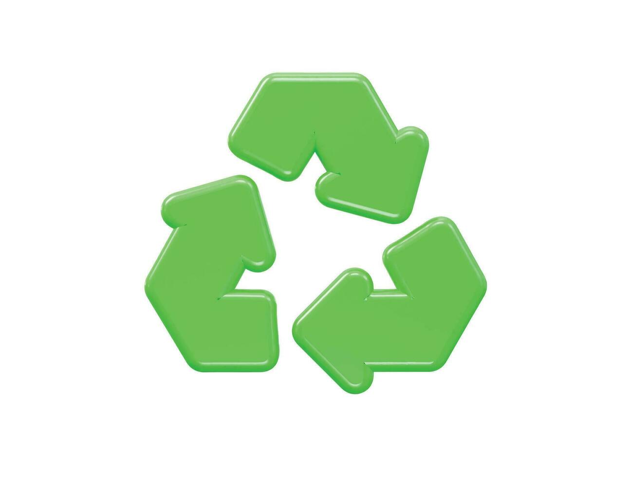 recyceln Symbol Vektor Illustration transparent