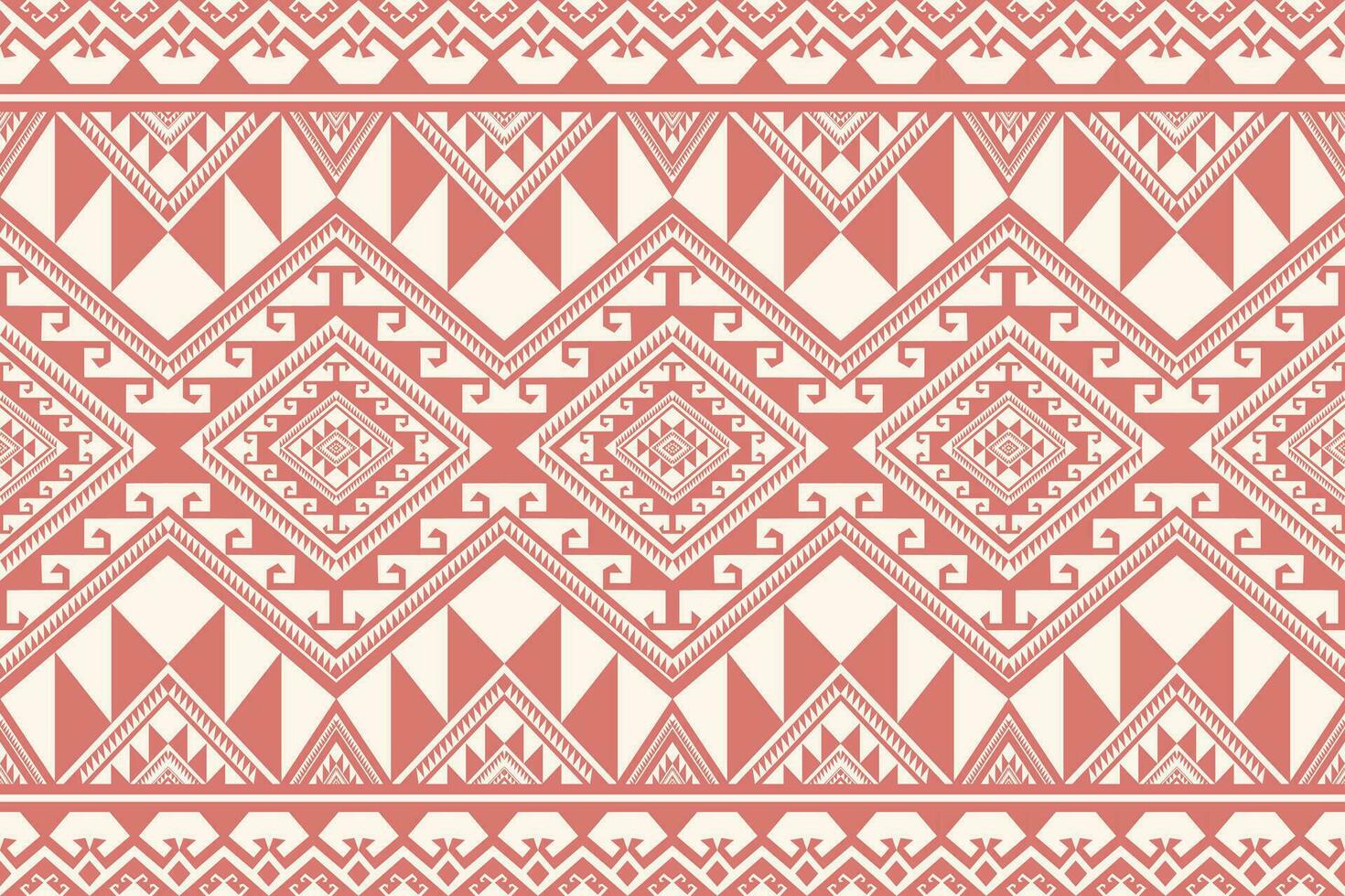 aztekisch Stammes- bunt geometrisch Muster. aztekisch Stammes- geometrisch gestalten nahtlos Muster bunt Stil. ethnisch geometrisch Muster verwenden zum Textil, Teppich, Kissen, Decke, Hintergrund, Polster. vektor