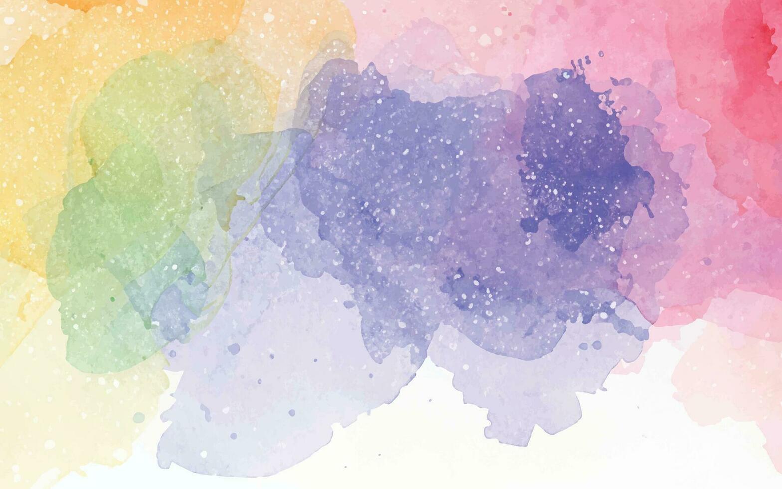 abstrakt bunt Aquarell Hintergrund zum Grafik Design vektor