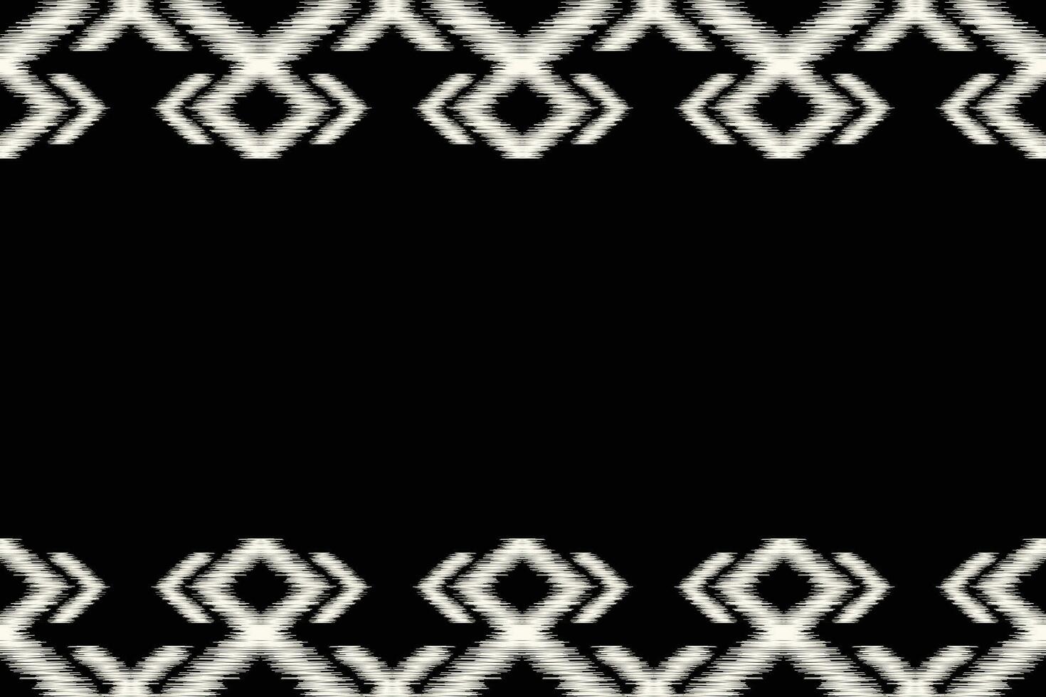 etnisk ikat tyg mönster geometrisk stil.afrikansk ikat broderi etnisk orientalisk mönster svart bakgrund. abstrakt, vektor, illustration.textur, kläder, ram, dekoration, matta, motiv. vektor