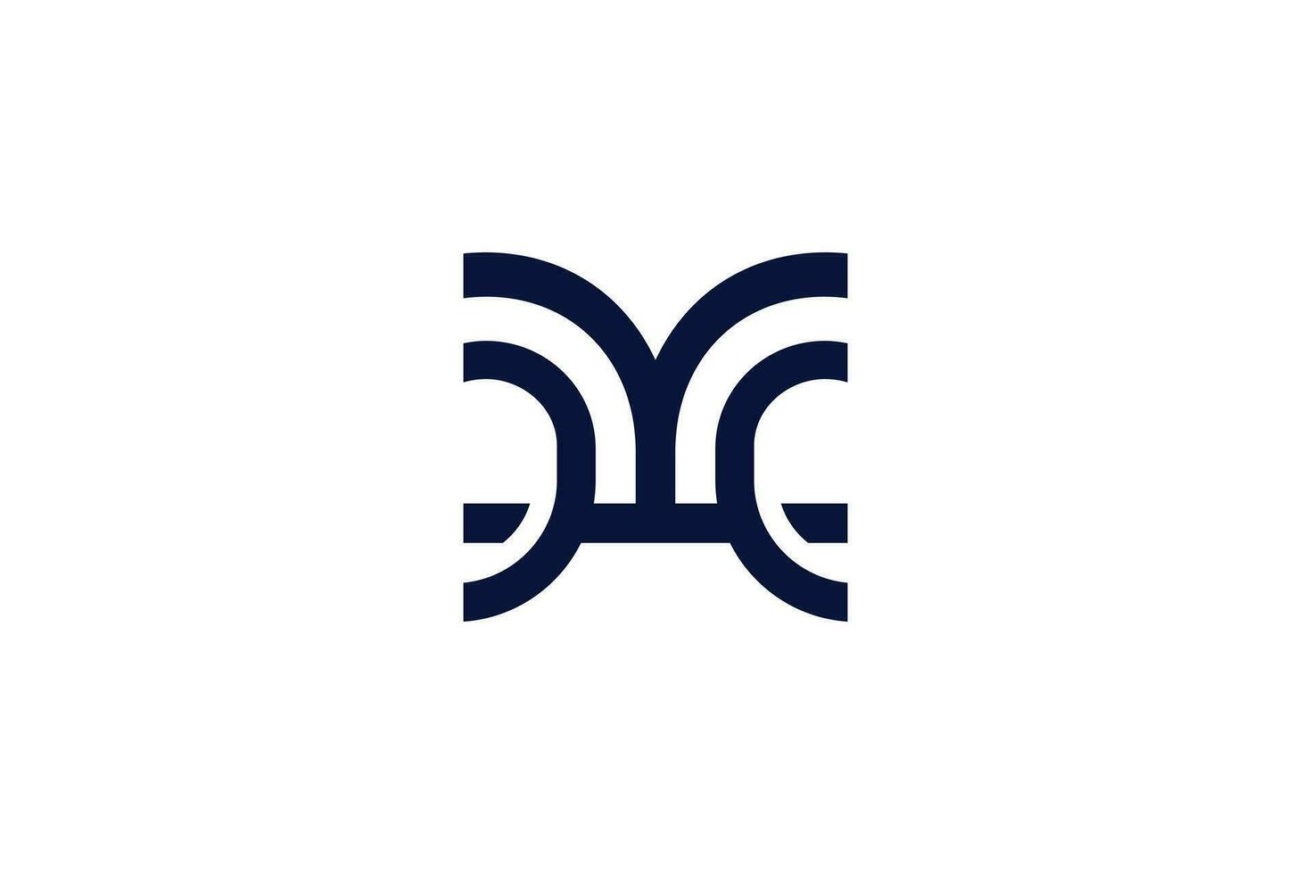modern Brief m Logo Design Vektor mit kreativ Design Idee