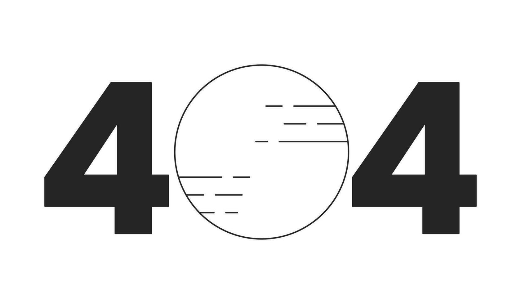 astronomi himmelsk kropp svart vit fel 404 blixt meddelande. kosmos. Plats program. svartvit tömma stat ui design. sida inte hittades dyka upp tecknad serie bild. vektor platt översikt illustration begrepp