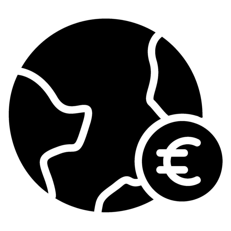 Euro-Glyphen-Symbol vektor