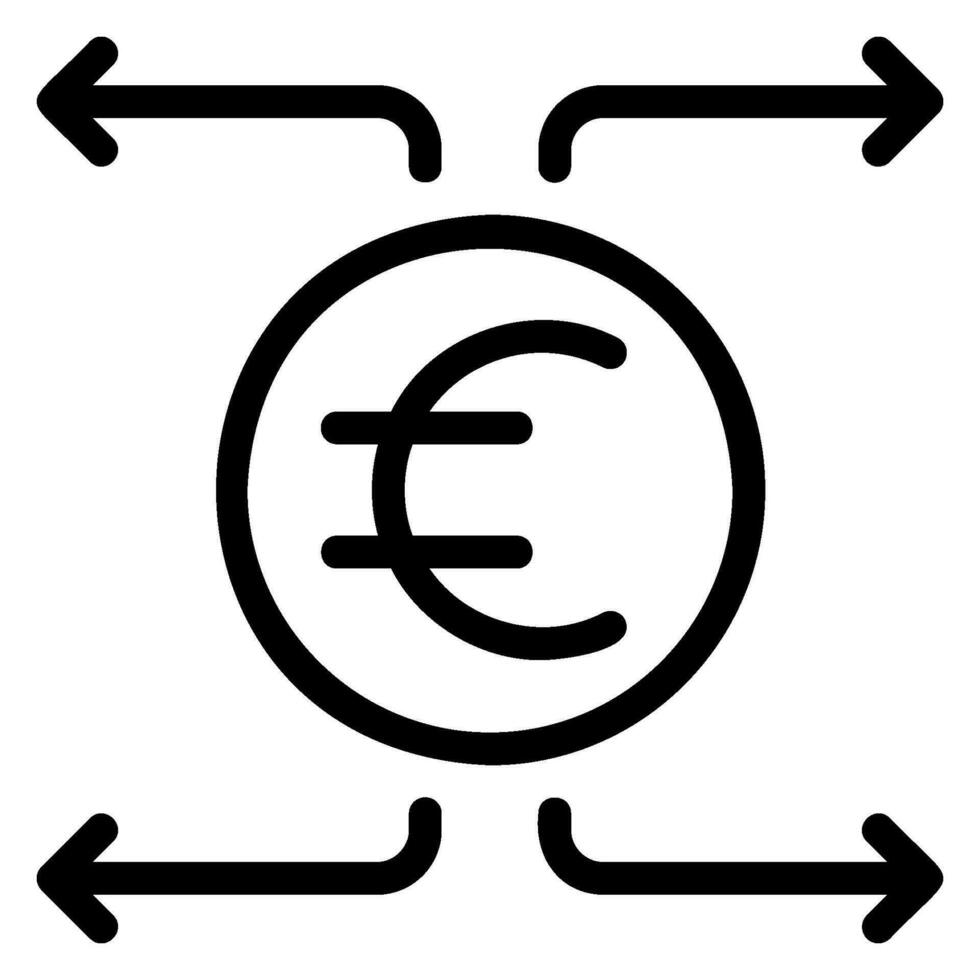 Symbol für die Asset-Linie vektor