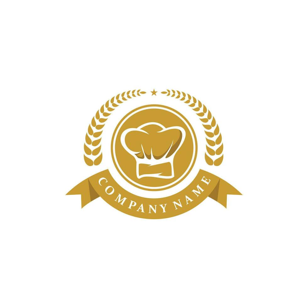 Bäckerei Jahrgang Logo Design Vektor Vorlage