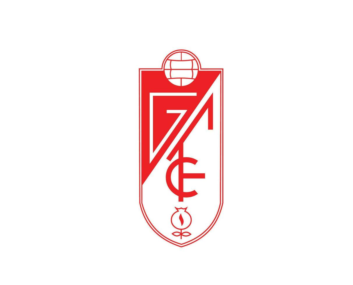 Granada Verein Symbol Logo la liga Spanien Fußball abstrakt Design Vektor Illustration