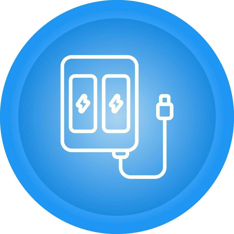 Backup Telefon Ladegerät Vektor Symbol