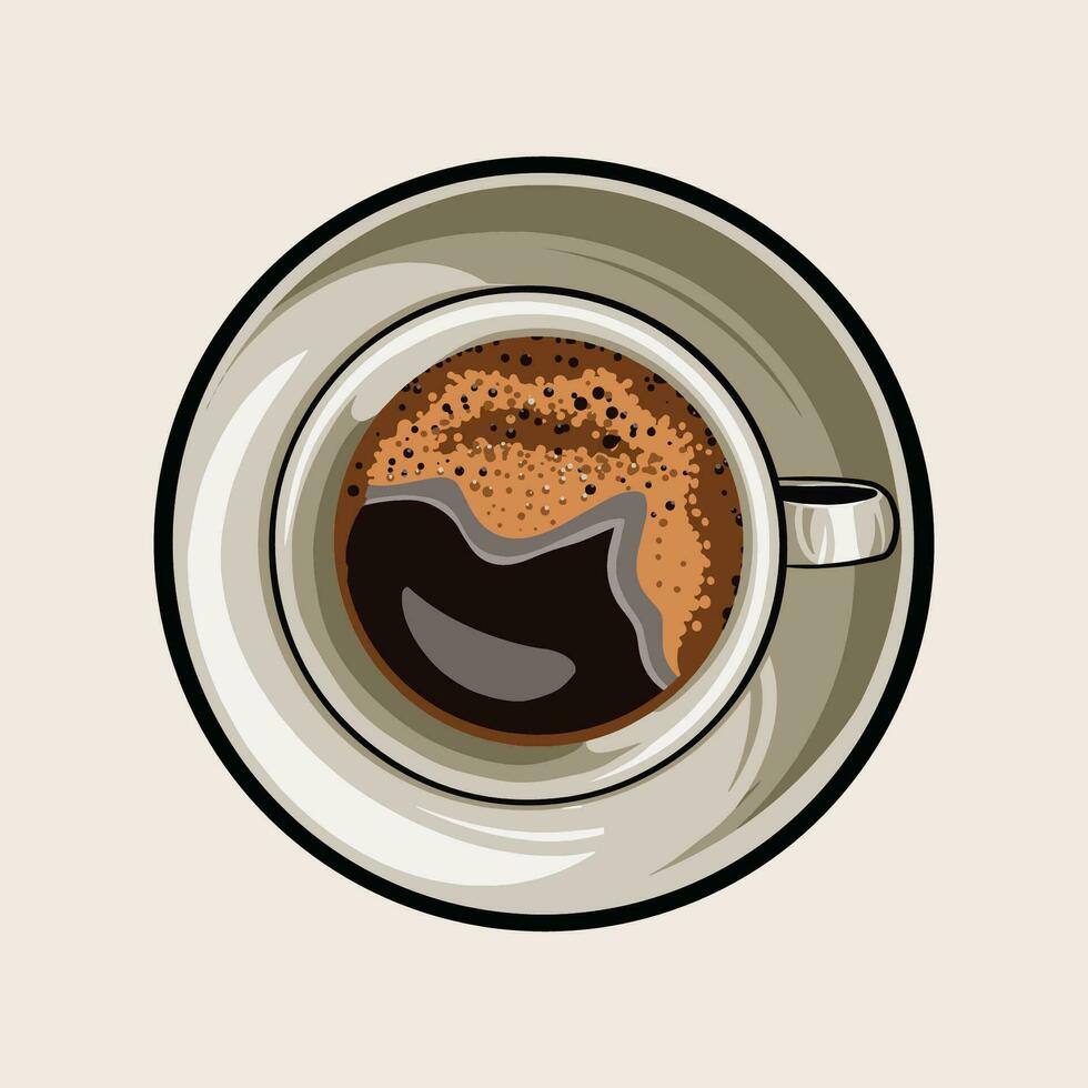 internationell kaffe dagar vektor