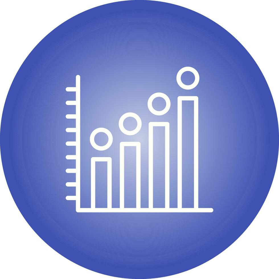 Diagrammvektorsymbol vektor