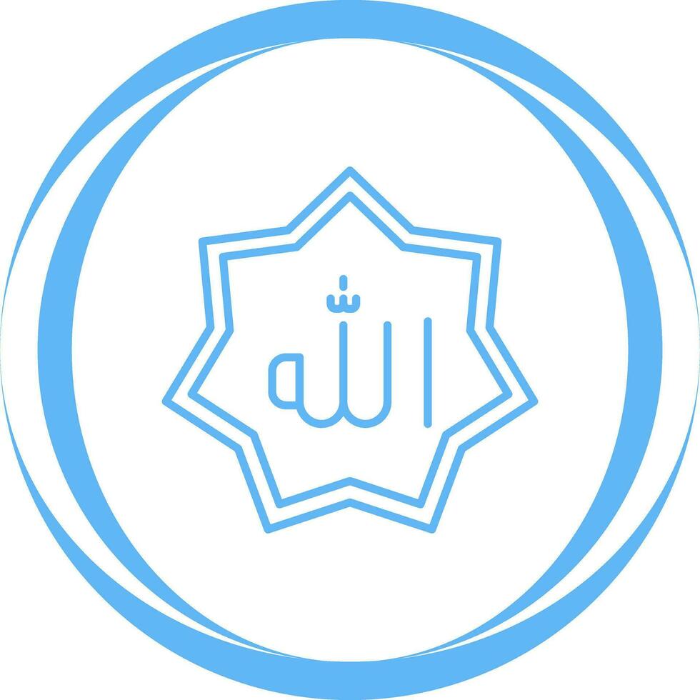 Allah vektor ikon