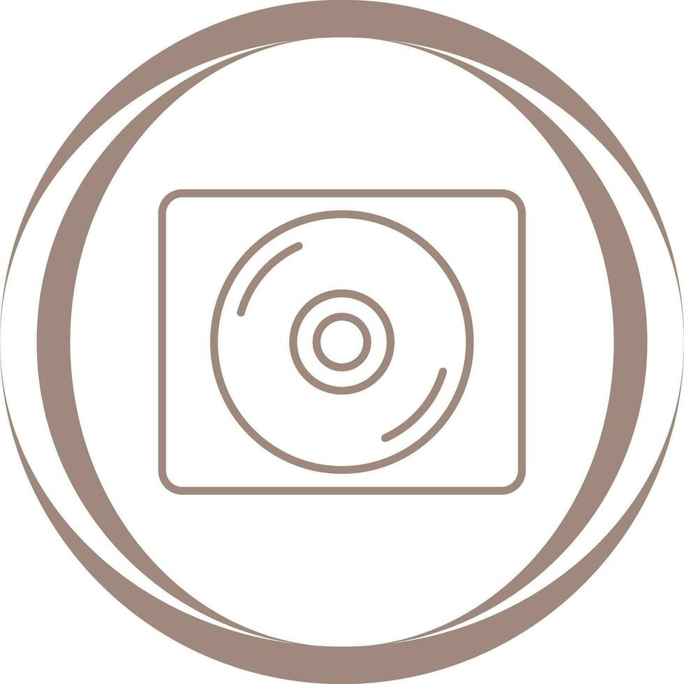 CD vektor ikon