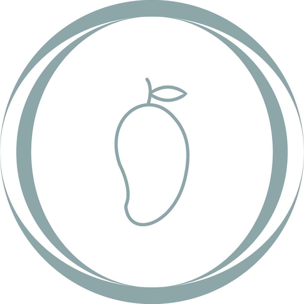 Mango-Vektor-Symbol vektor