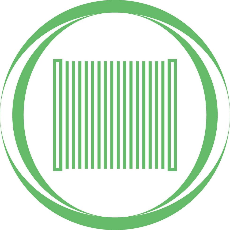 Barcode-Vektorsymbol vektor