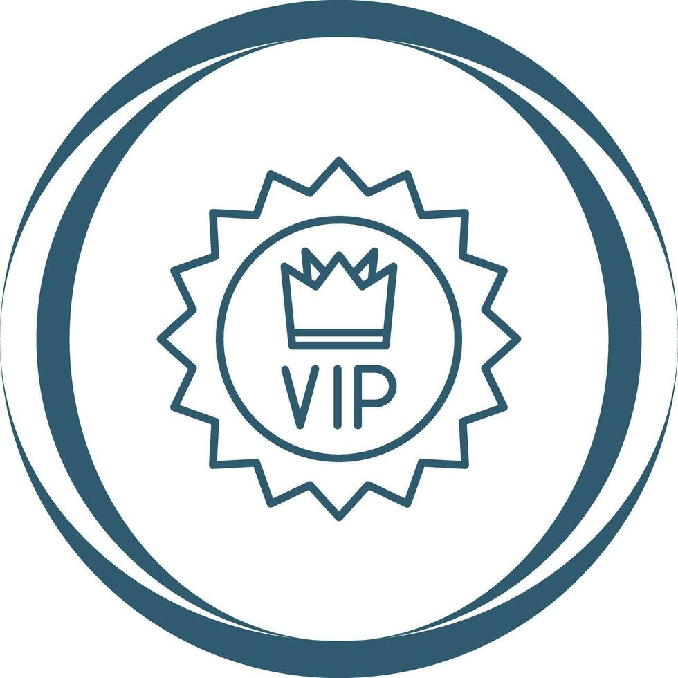 VIP-Vektorsymbol vektor