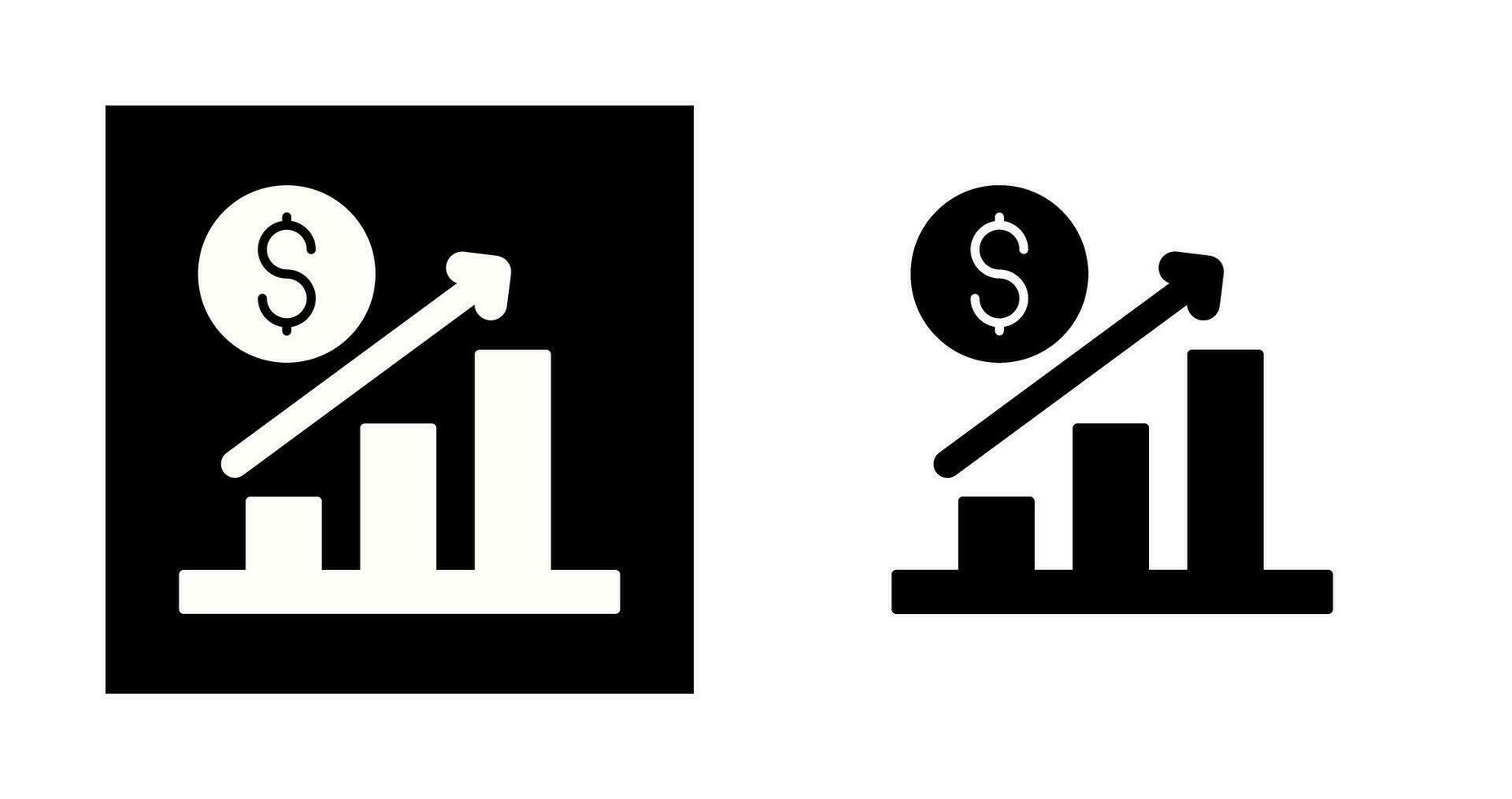 tillväxt vektor ikon