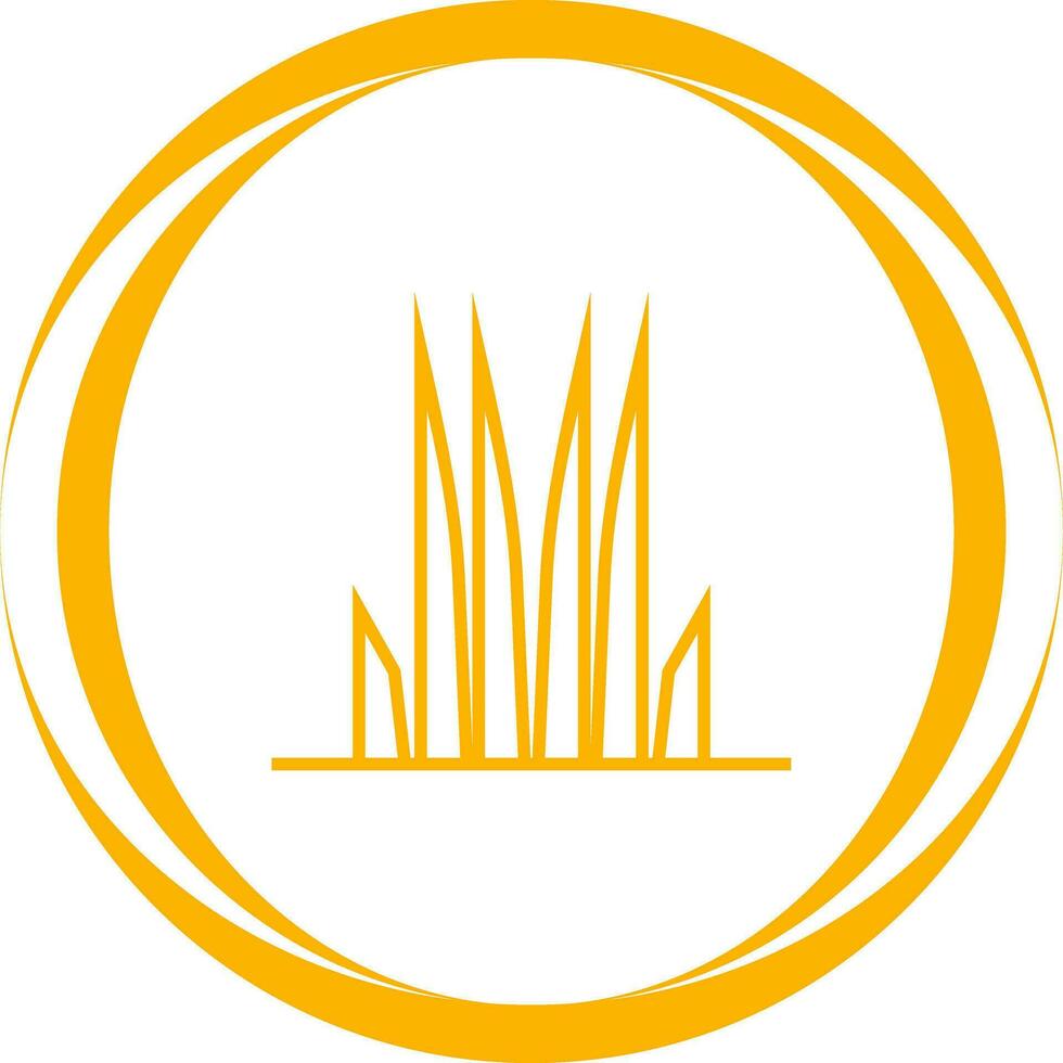 Gras-Vektor-Symbol vektor