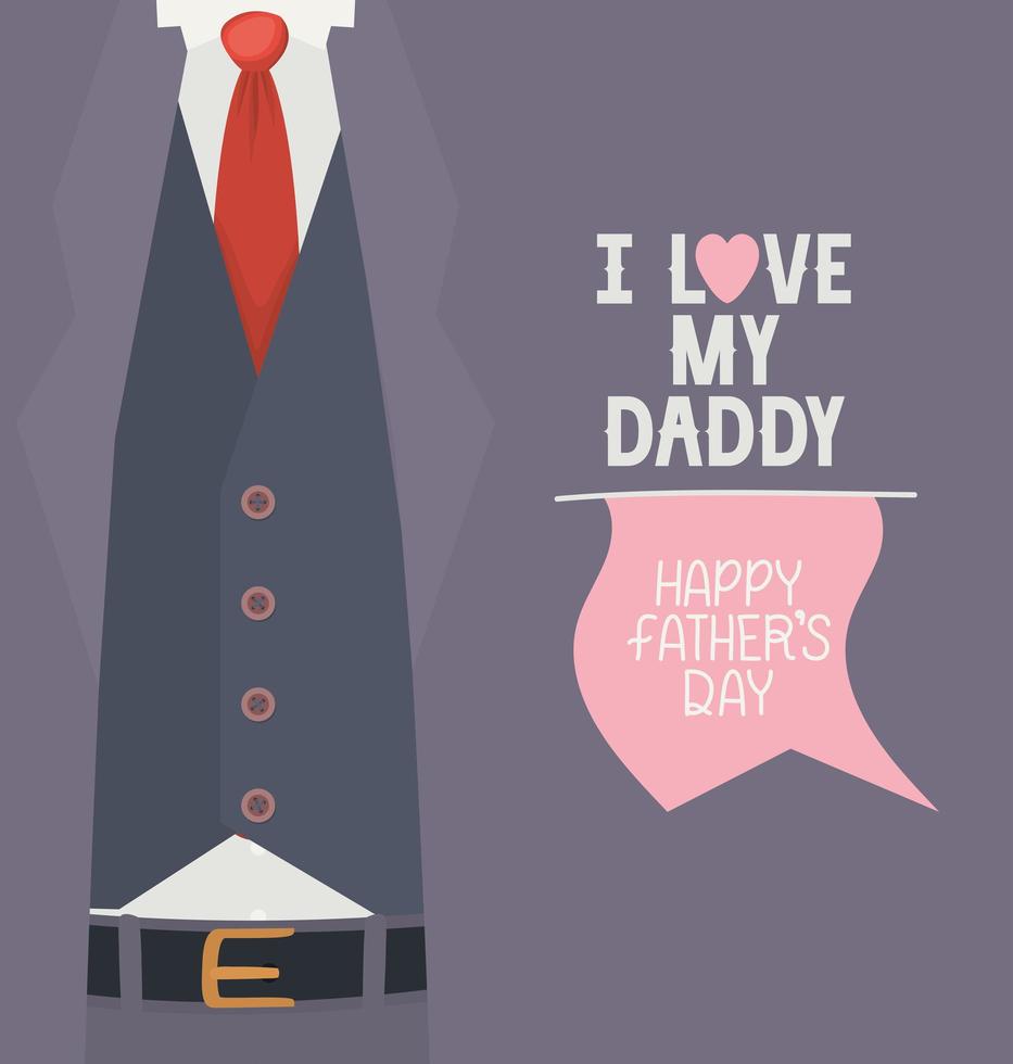 affisch för fäder vektor
