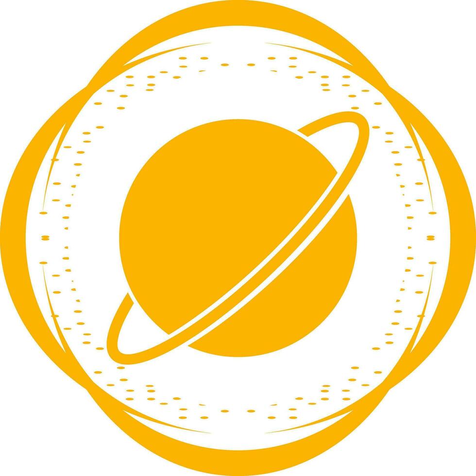 Saturn-Vektor-Symbol vektor