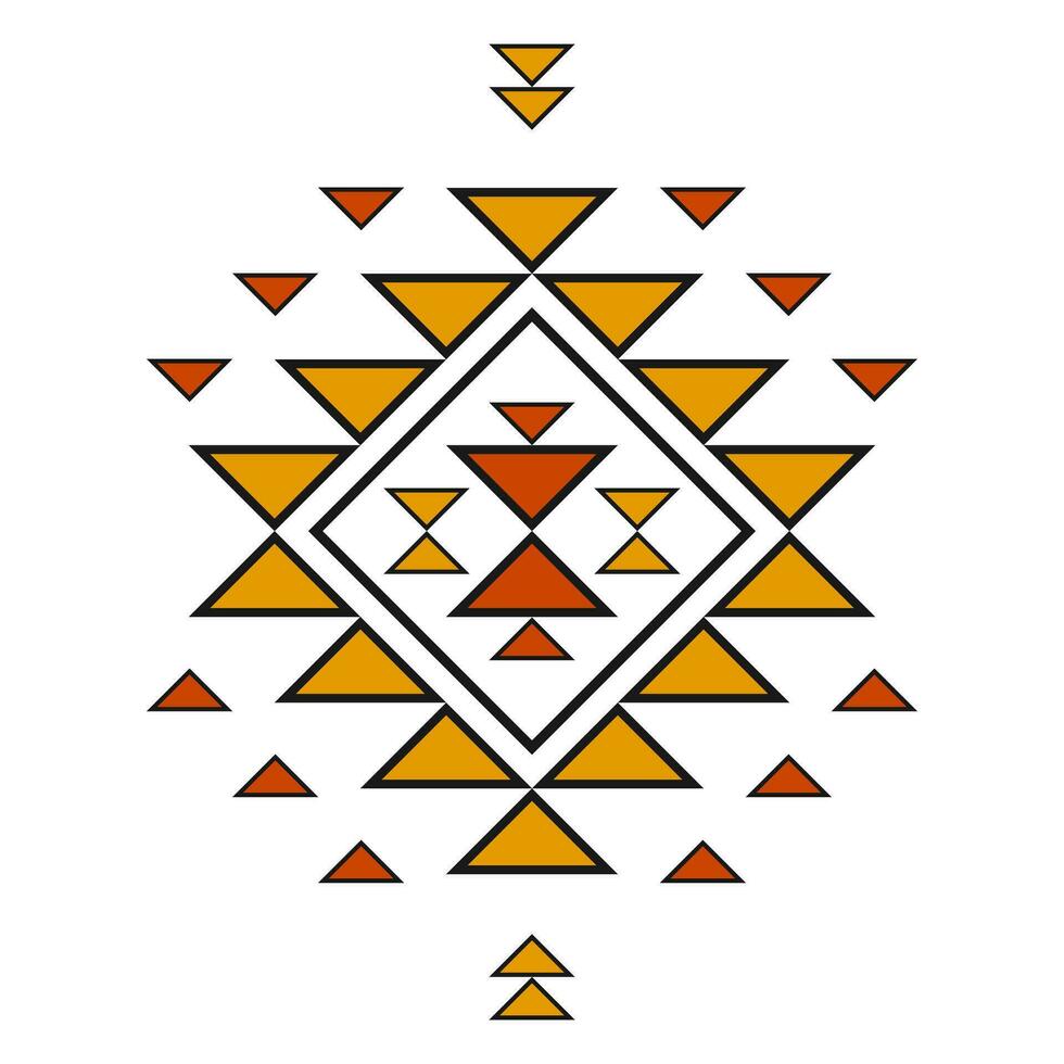 geometrisk etnisk mönster konst. amerikansk, mexikansk stil. bakgrund aztec stam- prydnad. design för tyg, Kläder, textil, logotyp, symbol. vektor