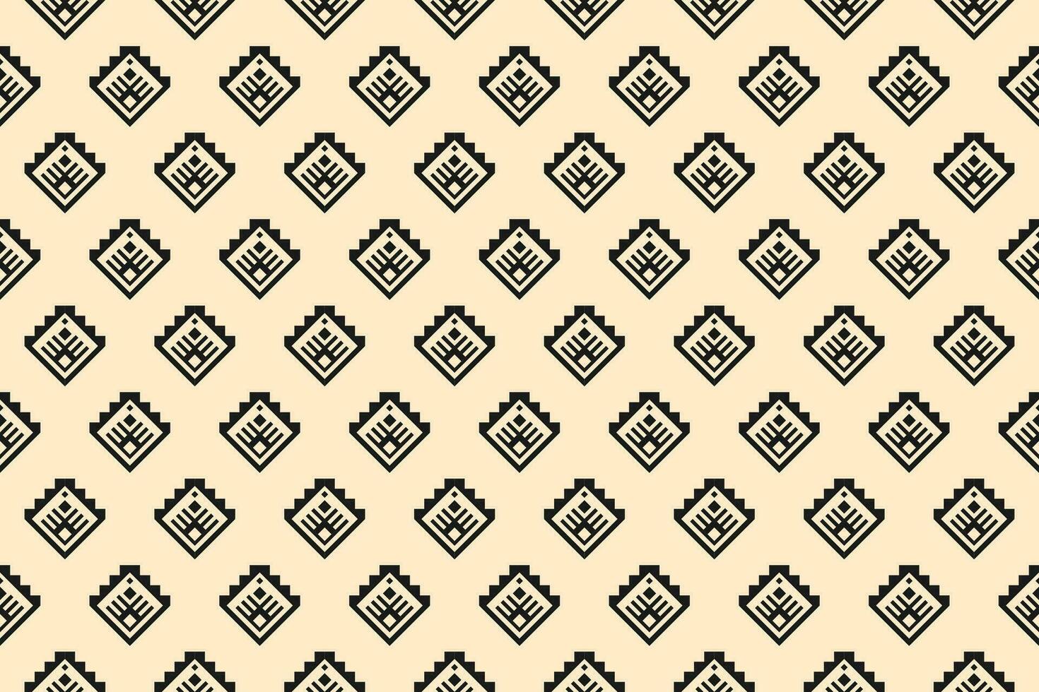 Stoff im mexikanischen Stil. geometrisches ethnisches nahtloses Muster im Stammes-. aztekischer kunstornamentdruck. vektor