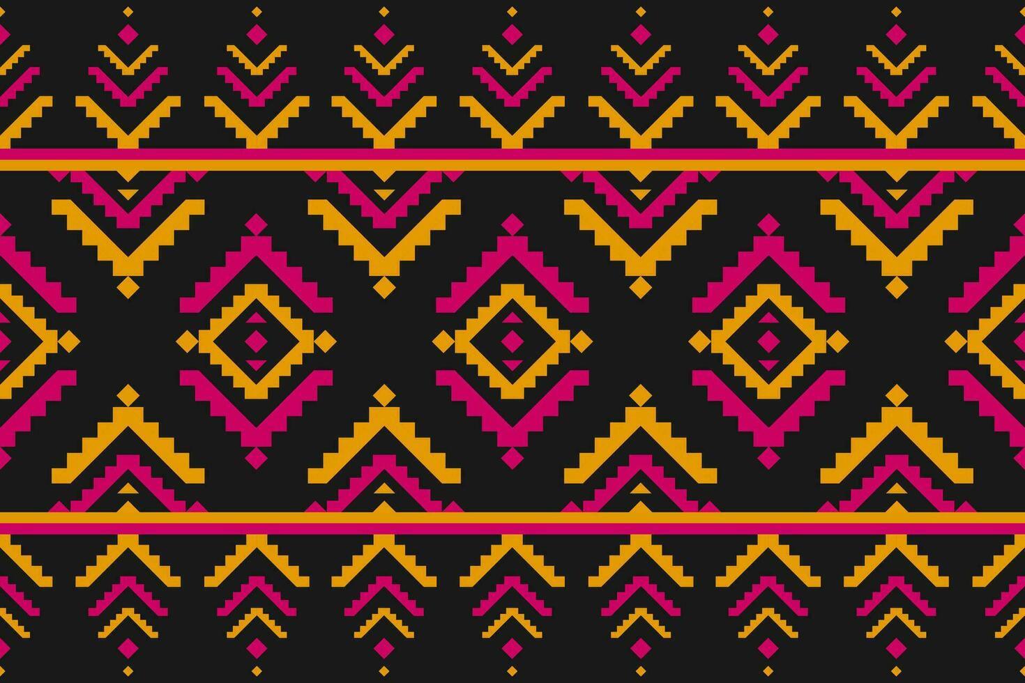 etnisk aztec mönster konst. geometrisk sömlös mönster i stam, folk broderi, och mexikansk stil. vektor