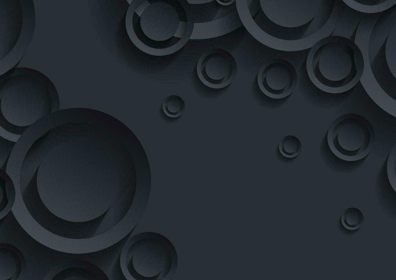 minimalistisch schwarz Prämie abstrakt Hintergrund vektor