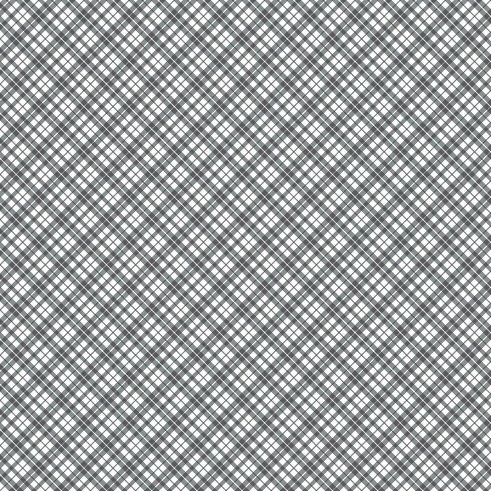 abstrakt geometrisch schwarz diagonal Linie Plaid Muster, perfekt zum Hintergrund, Hintergrund vektor
