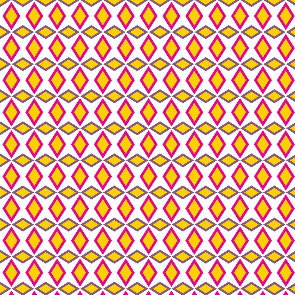 abstrakt geometrisch lila Rosa Rhombus Muster, perfekt zum Hintergrund, Hintergrund vektor