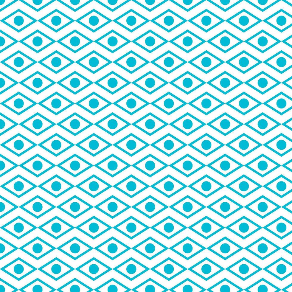 abstrakt geometrisch cyan Rhombus Punkt Muster, perfekt zum Hintergrund, Hintergrund vektor